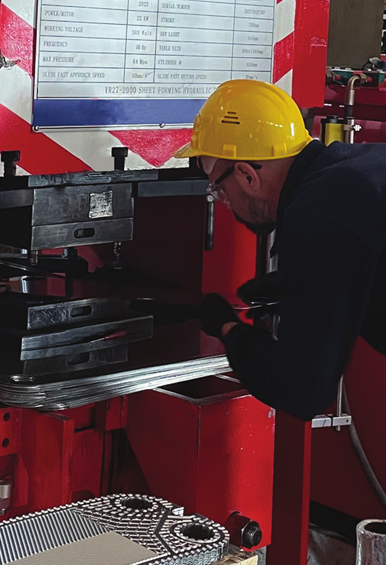 UMITTS plate heat exchanger service